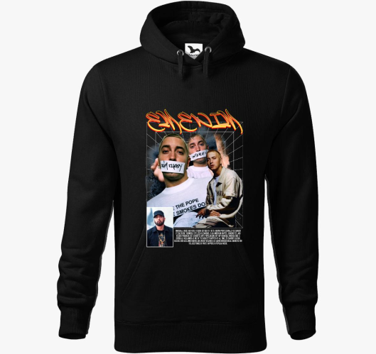 Eminem Rapper pulover s kapuco