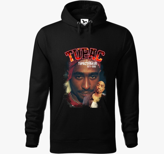 Tupac Shakur 2.0 pulover s kap...
