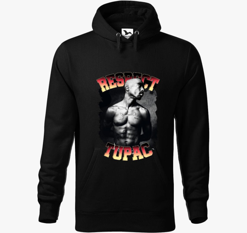 Tupac Respect pulover s kapuco