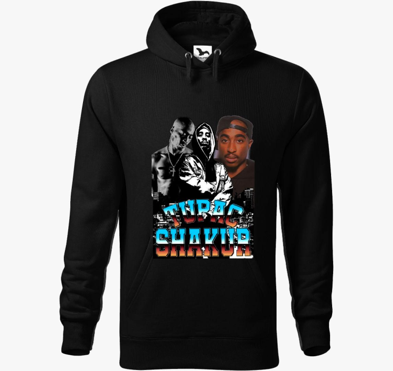 Tupac rapper pulover s kapuco
