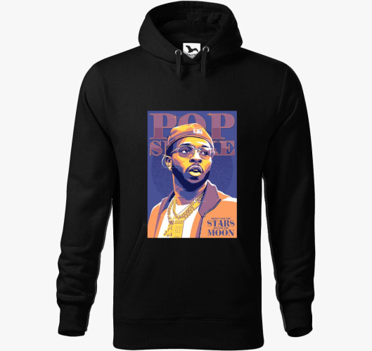 Pop Smoke pulover s kapuco