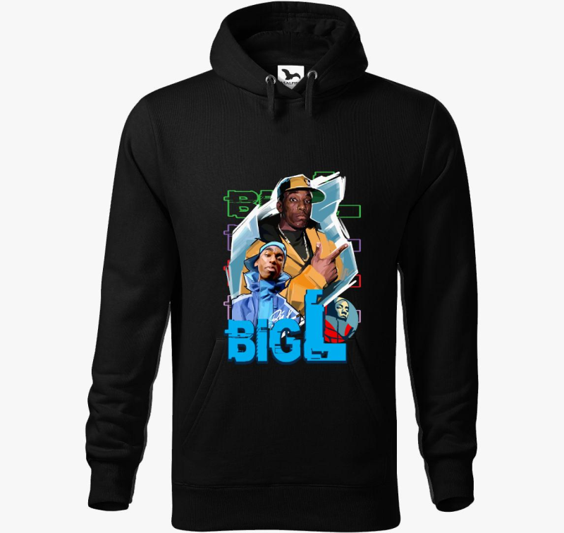 Big L art pulover s kapuco