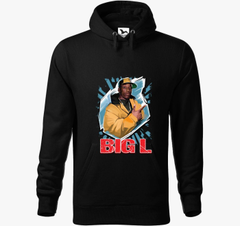 Big L art pulover s kapuco