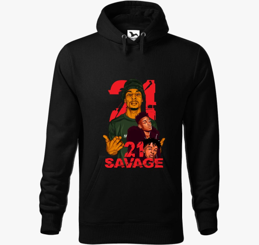 21 Savage 2.0 pulover s kapuco