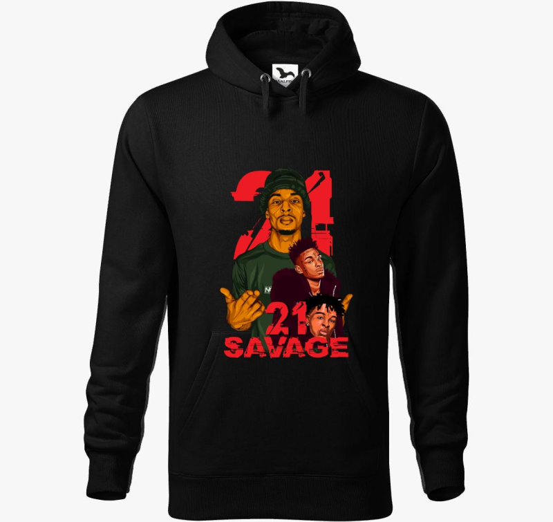 21 Savage 2.0 pulover s kapuco