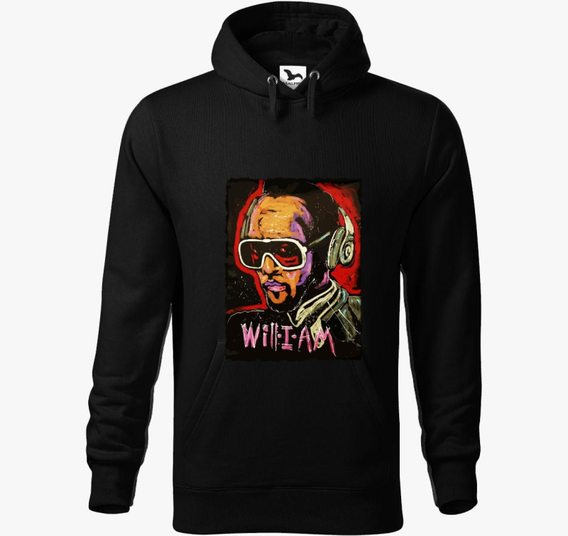 Will.i.am pulover s kapuco