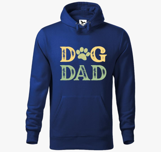 Dog Dad pulover s kapuco