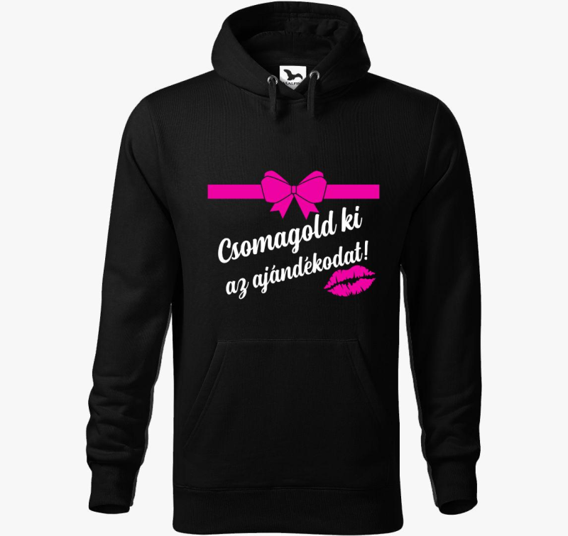 Csomagold ki pulover s kapuco