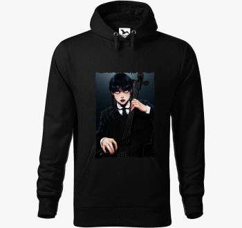 Wednesday pulover s kapuco