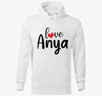 Love Mama pulover s kapuco