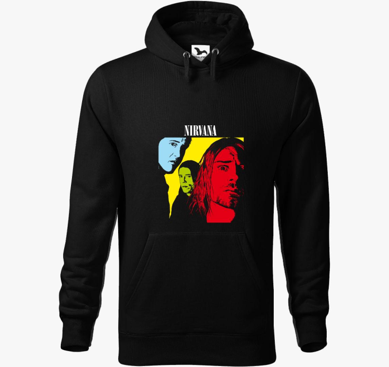 Nirvana Zenekar pulover s kapuco