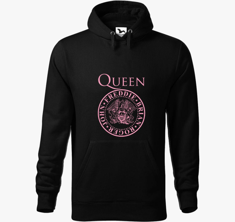 Queen logo bandatagokkal pulover s kapuco