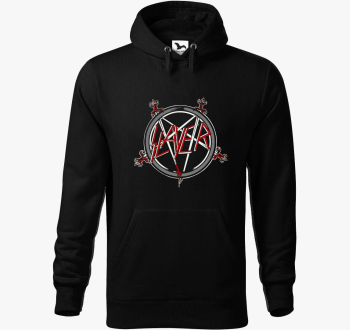 Slayer pulover s kap