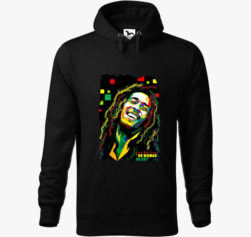 Bob Marley pulover s kapuco