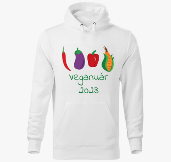 2023 zelena feliratos pulover s kapuco