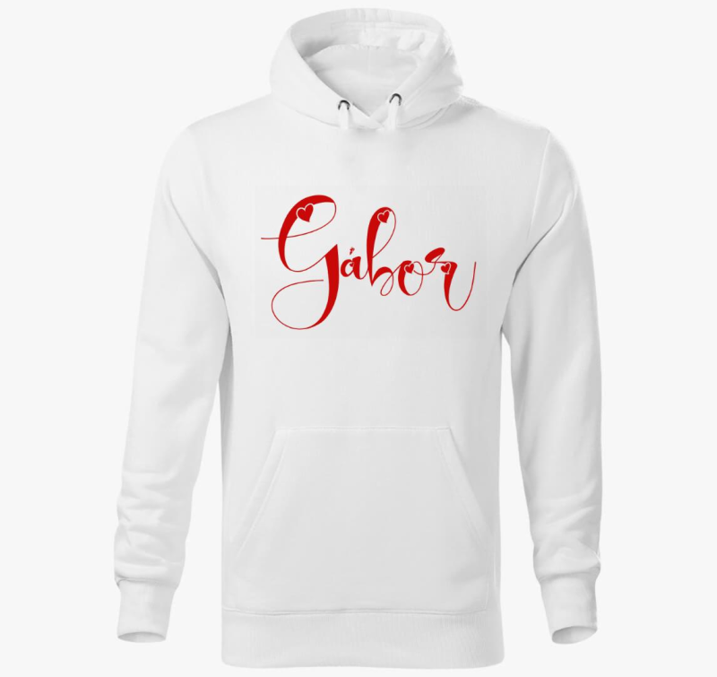 (pirossal) pulover s kapuco