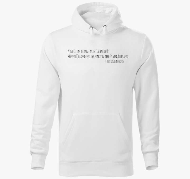 Ljubezen pulover s kapuco