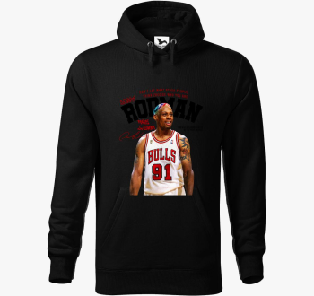 Dennis Rodman The Worm pulover s kapuco