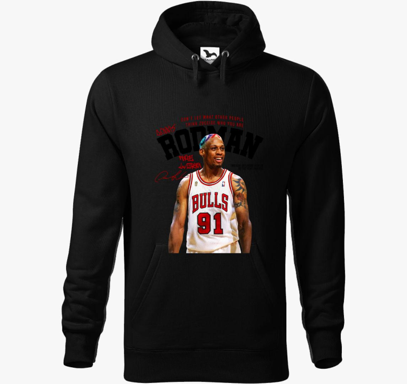 Dennis Rodman The Worm pulover s kapuco