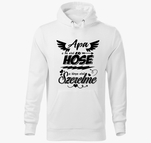 Oče fia szerelme pulover s kap...