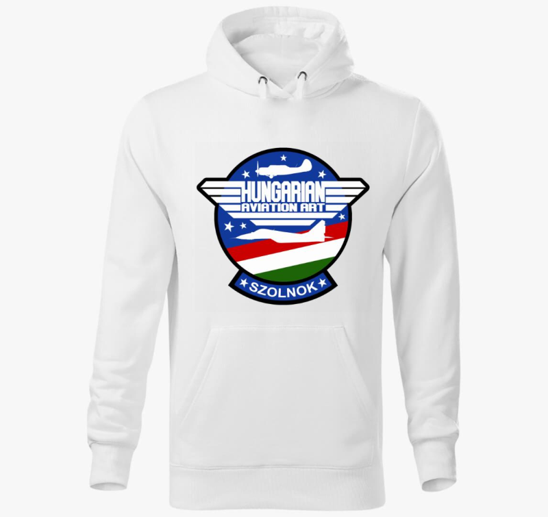 Hungarian Aviation Art Patch pulover s kapuco