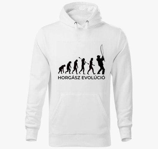 Ribič pulover s kapuco