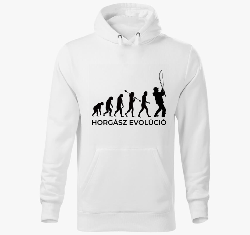 Ribič pulover s kapuco