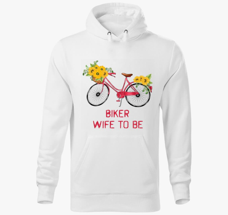 Biker wife to be pulover s kapuco