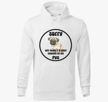 Talking Pug pulover s kapuco