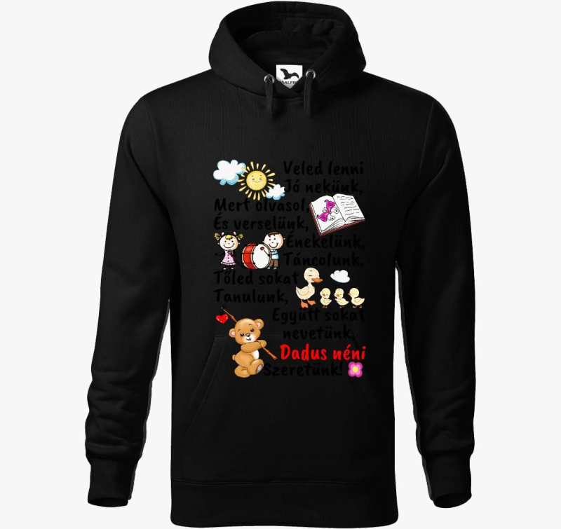 Dadus Dadus pulover s kapuco