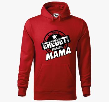 Mama pulover s kapuc