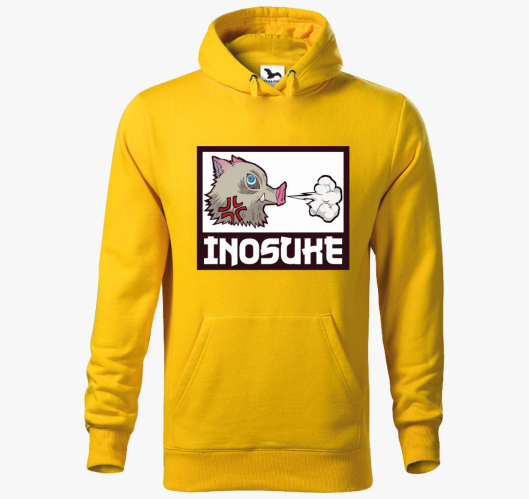 Inosuke pulover s kapuco