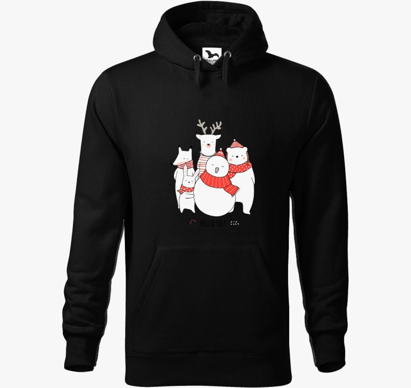 Cuki pulover s kapuco