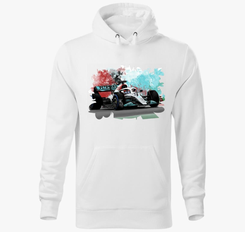 George Russell pulover s kapuco