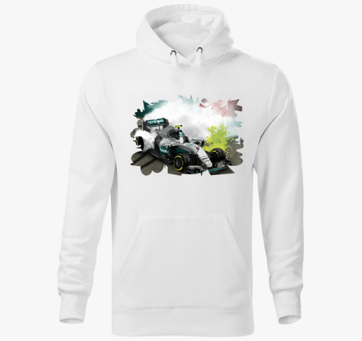 Nico Rosberg pulover s kapuco