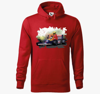 Mansell in Senna pulover s kapuco