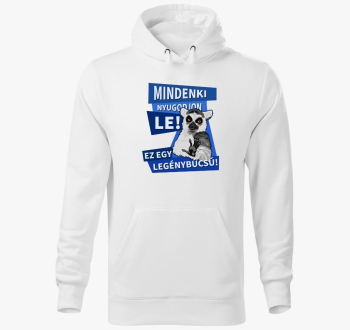 Vsakdo nyugodjon le pulover s kapuco