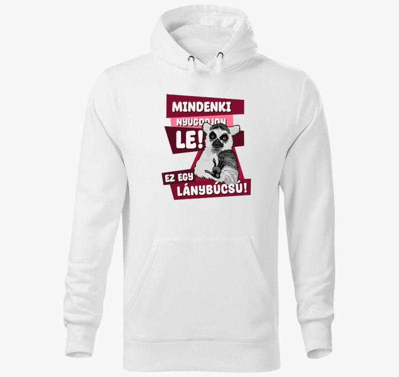 Vsakdo nyugodjon le pulover s kapuco