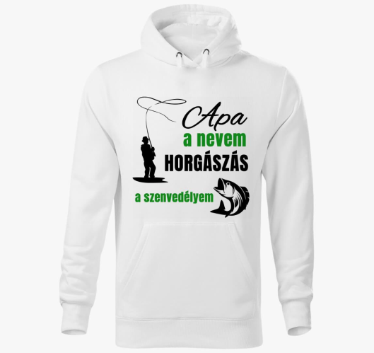 Oče nevem ribič pulover s kapu...