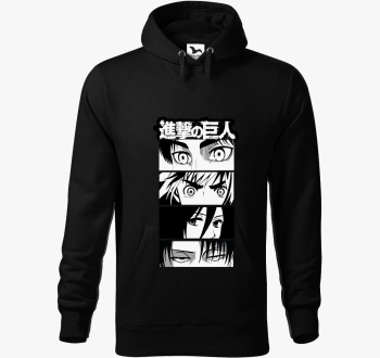 Attack on Titan csapat felirat pulover s kapuco