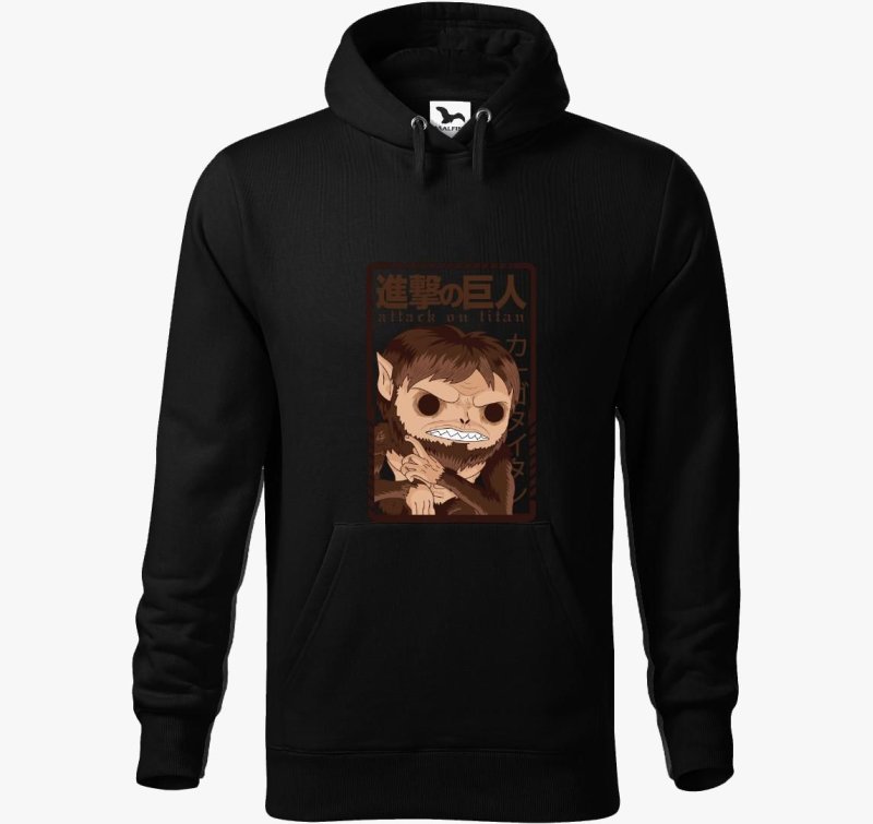 Attack on Titan Bestia pulover s kapuco