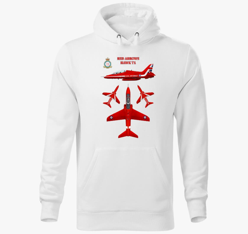 Red Arrows 2 pulover s kapuco