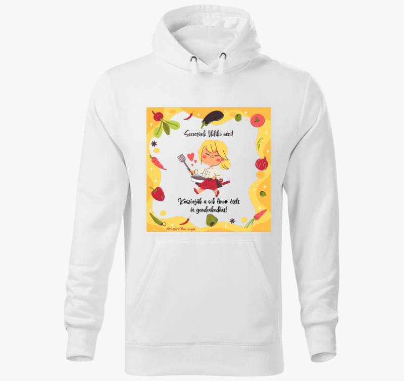 (rumena keret) pulover s kapuco