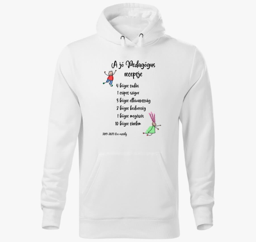 receptje pulover s kapuco