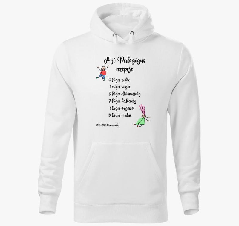 receptje pulover s kapuco