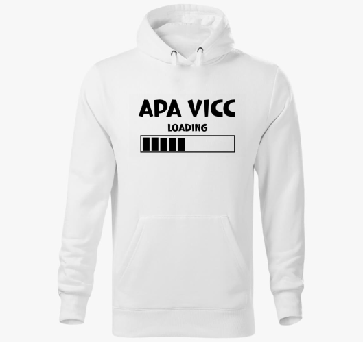 Oče vicc loading pulover s kap...