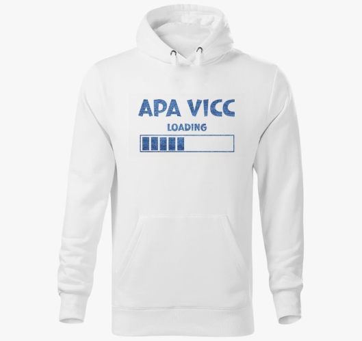 Oče vicc farmer pulover s kapu...