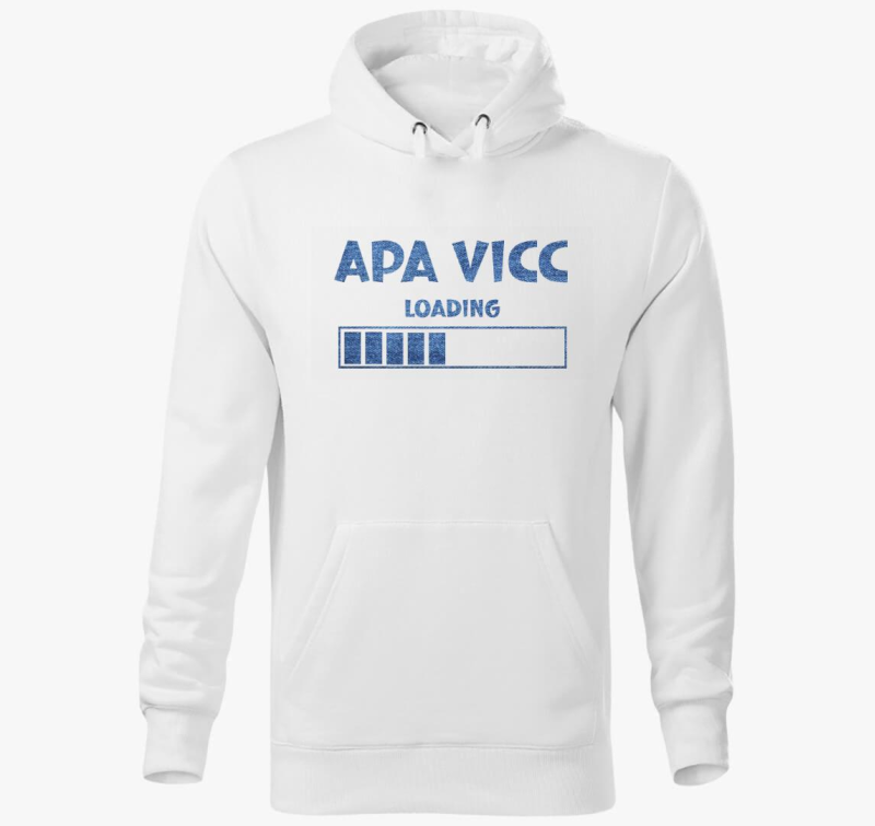 Oče vicc farmer pulover s kapuco