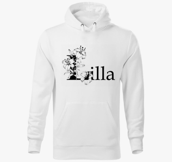 Lilla pulover s kapu