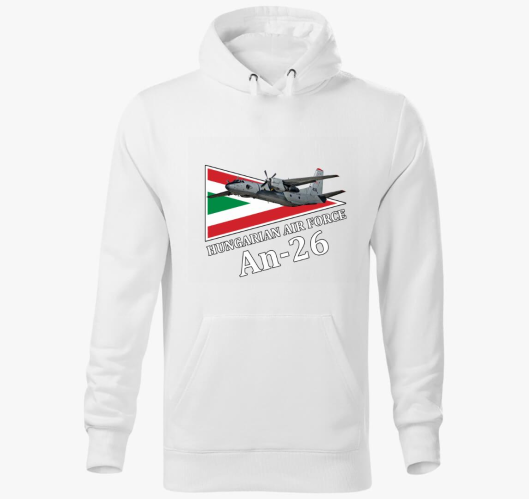 HUNAF An-26 pulover s kapuco